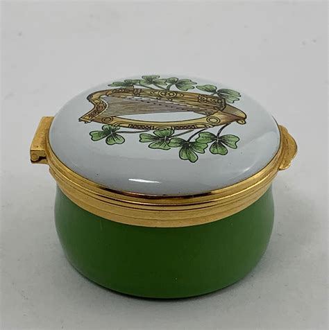 Enamel Trinket Box 